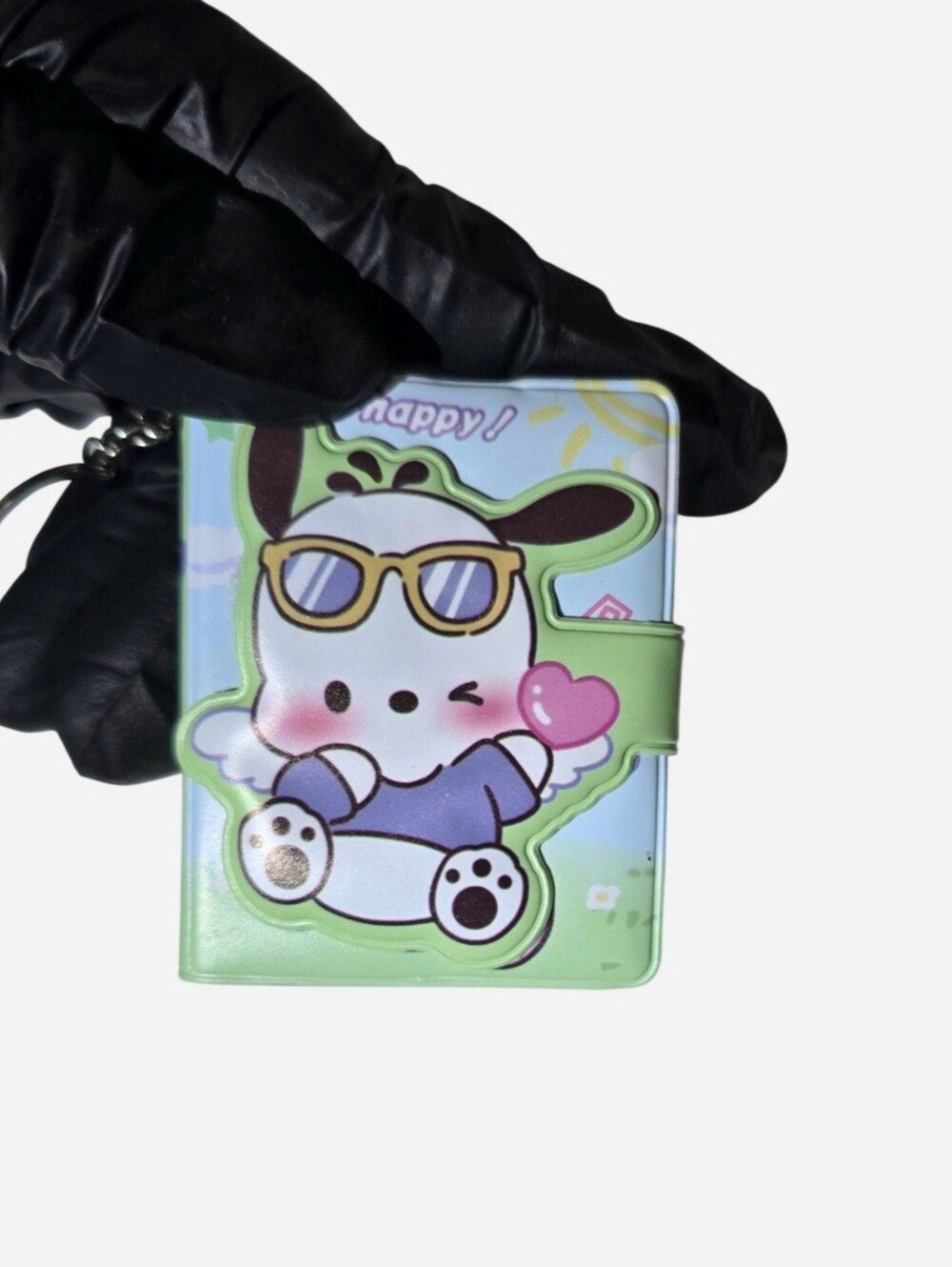 Kawaii Pochacco Mini Fully Functional Notebook Keychain NEW & Adorable